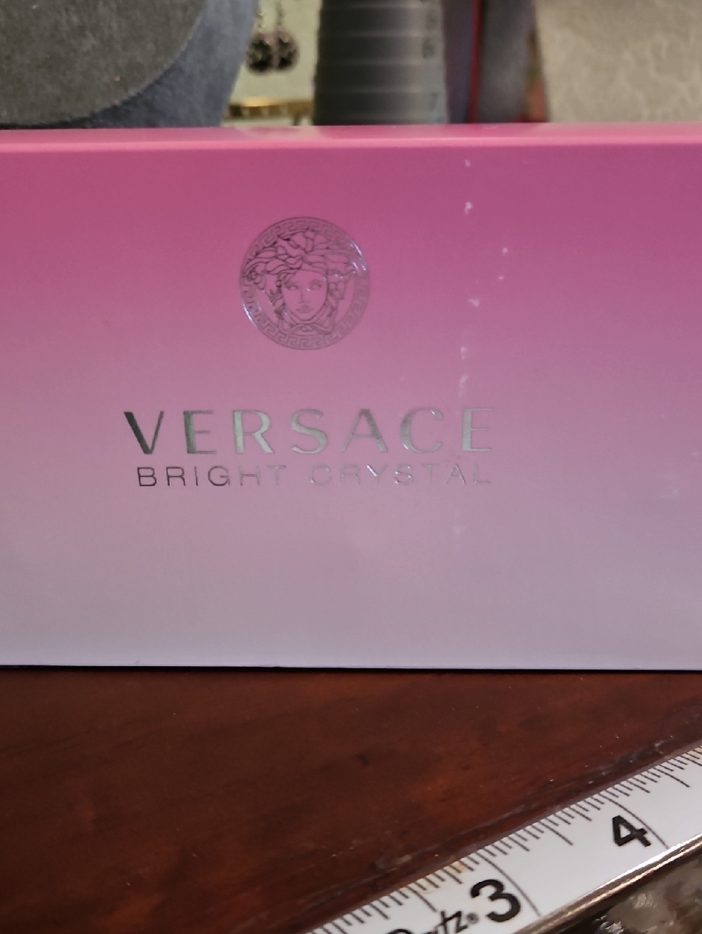 Versace Pink to White Gradient 'Bright Crystal' Gift Box